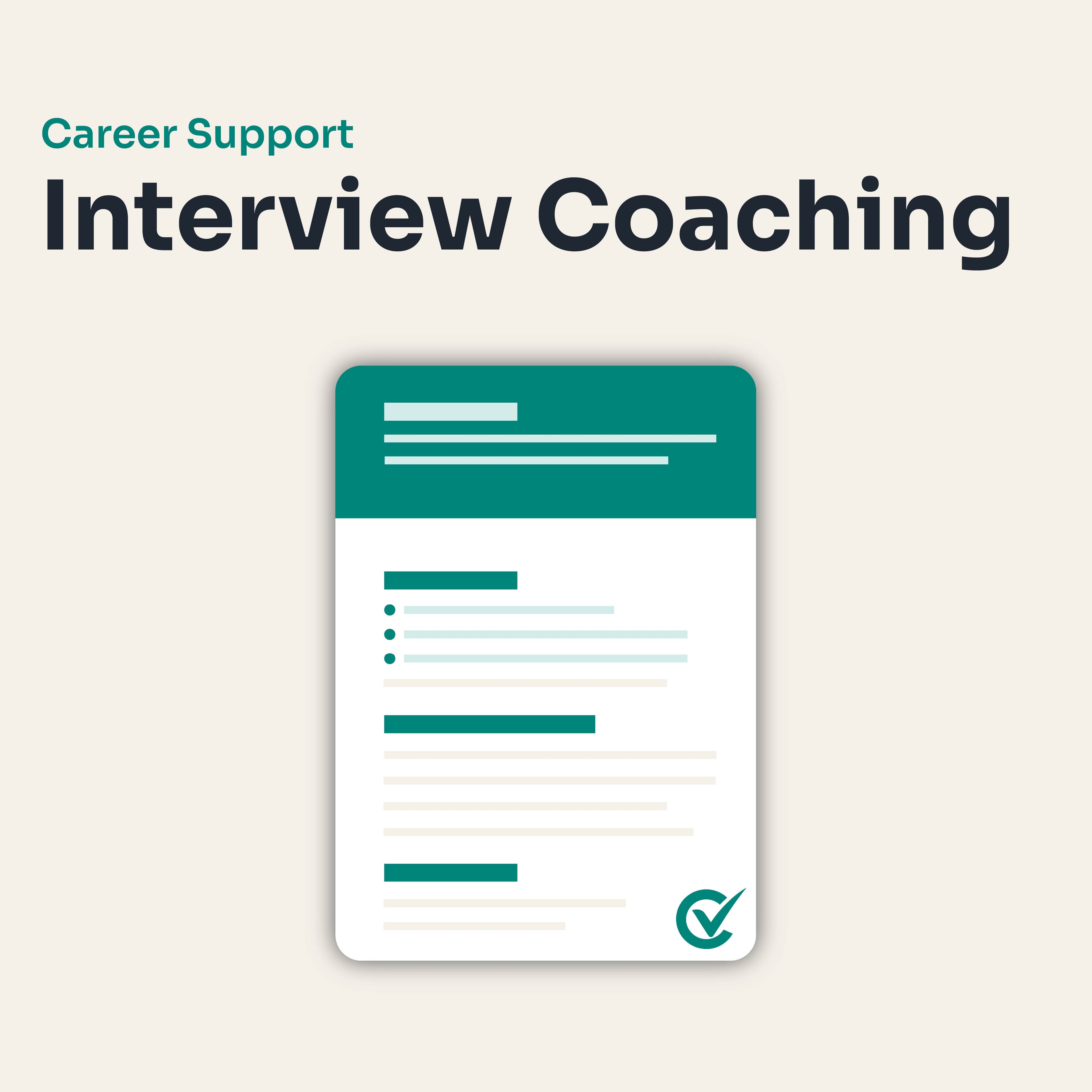 Interview Coaching - One Session