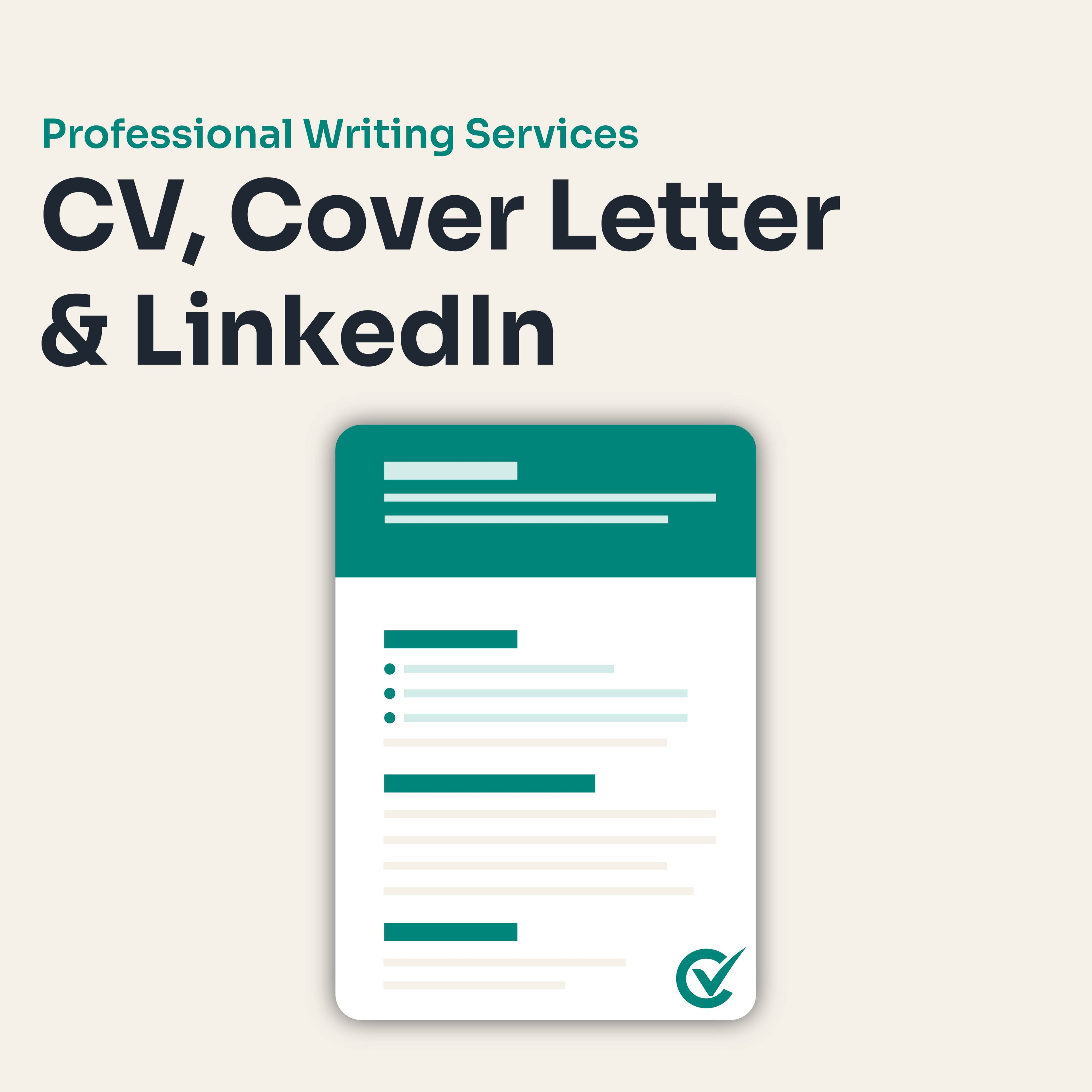 CV, Cover Letter & LinkedIn