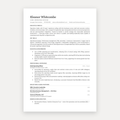 Executive CV Writing Service