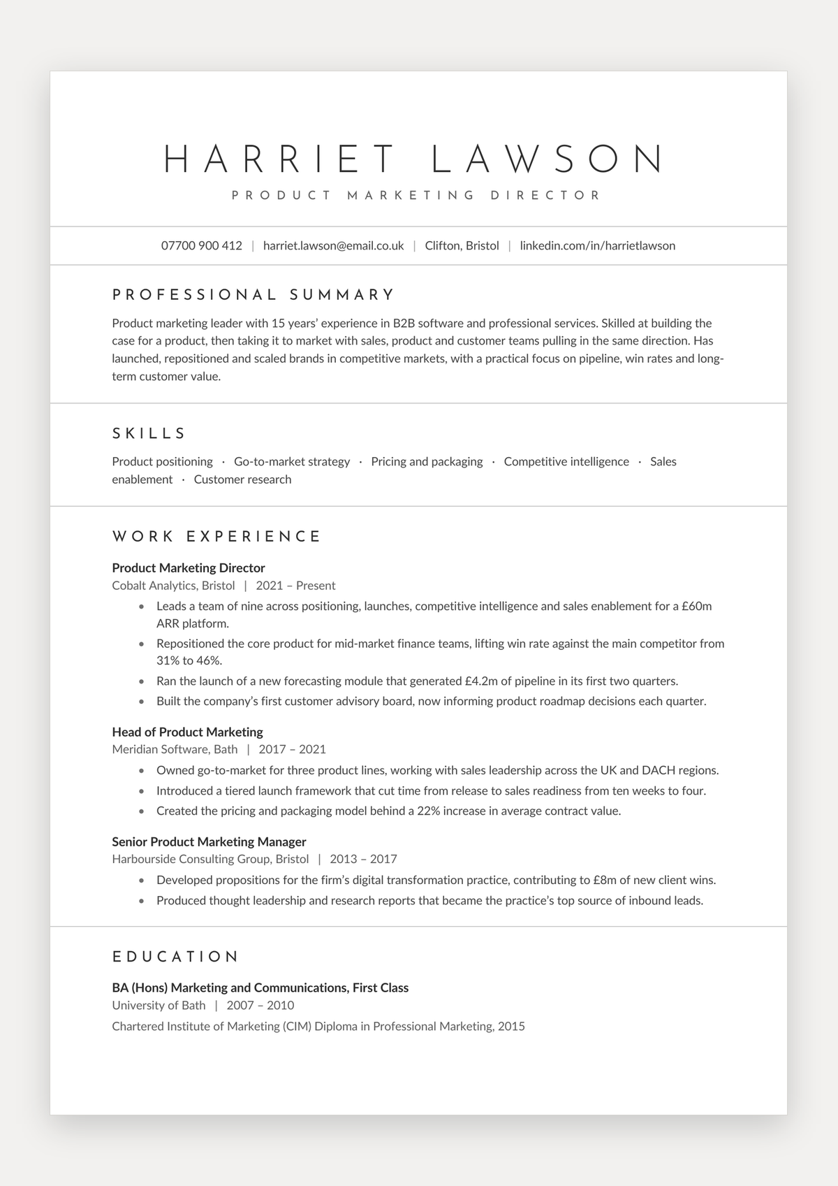 Modern - Minimalist