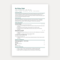 Professional CV & Cover Letter