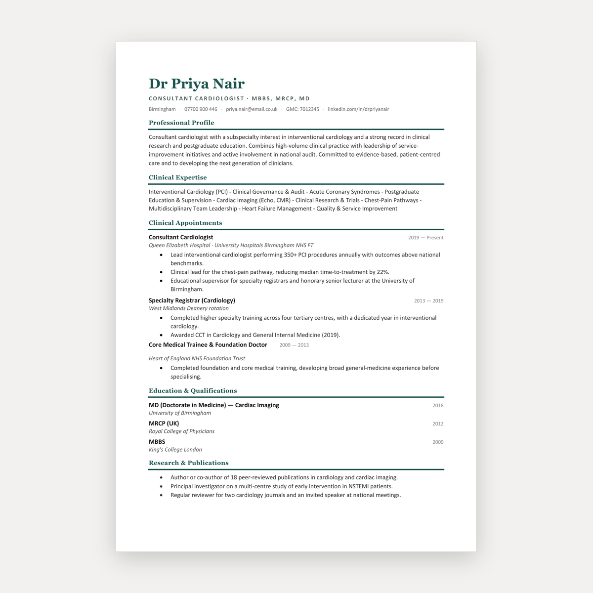 Professional CV & Cover Letter